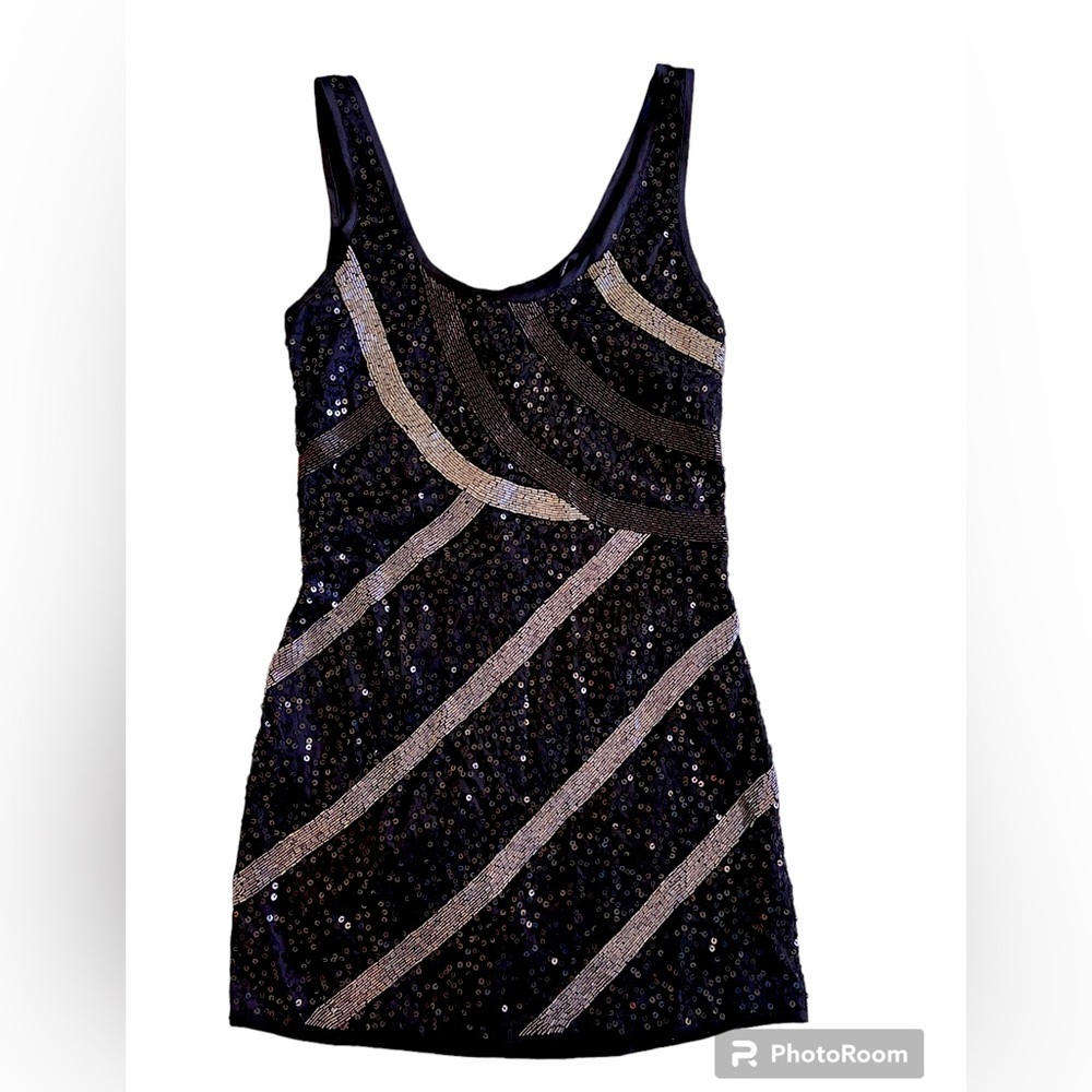 Vintage hand embroidered Guess party dress